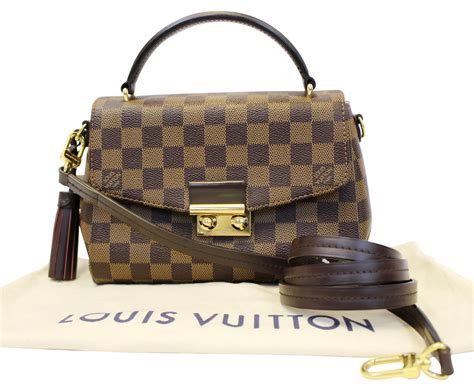 louis vuitton croisette damier ebene replica|Louis Vuitton Damier Ebene wristlet.